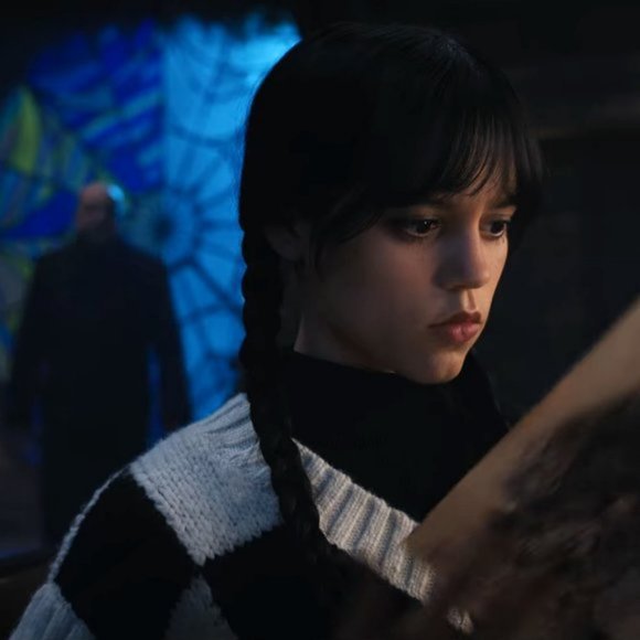 Zara Check Knit Sweater Vest ASO Wednesday Addams - Picture 12 of 15